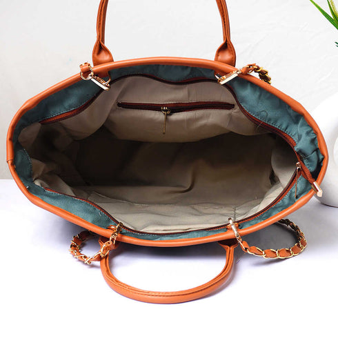 Personalised Green Strap Luna Handbag